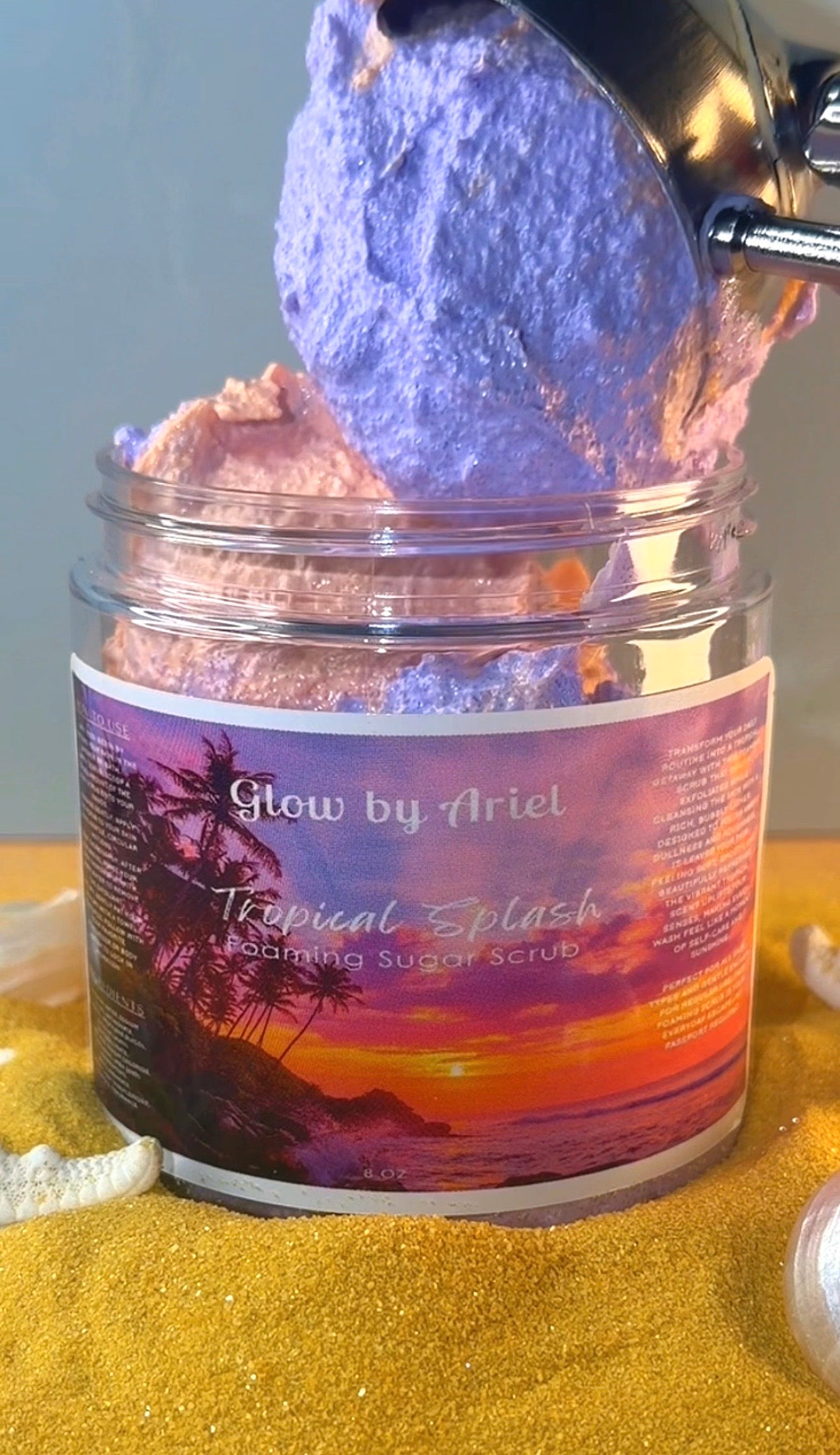 Tropical Splash Foaming Sugar Scrub