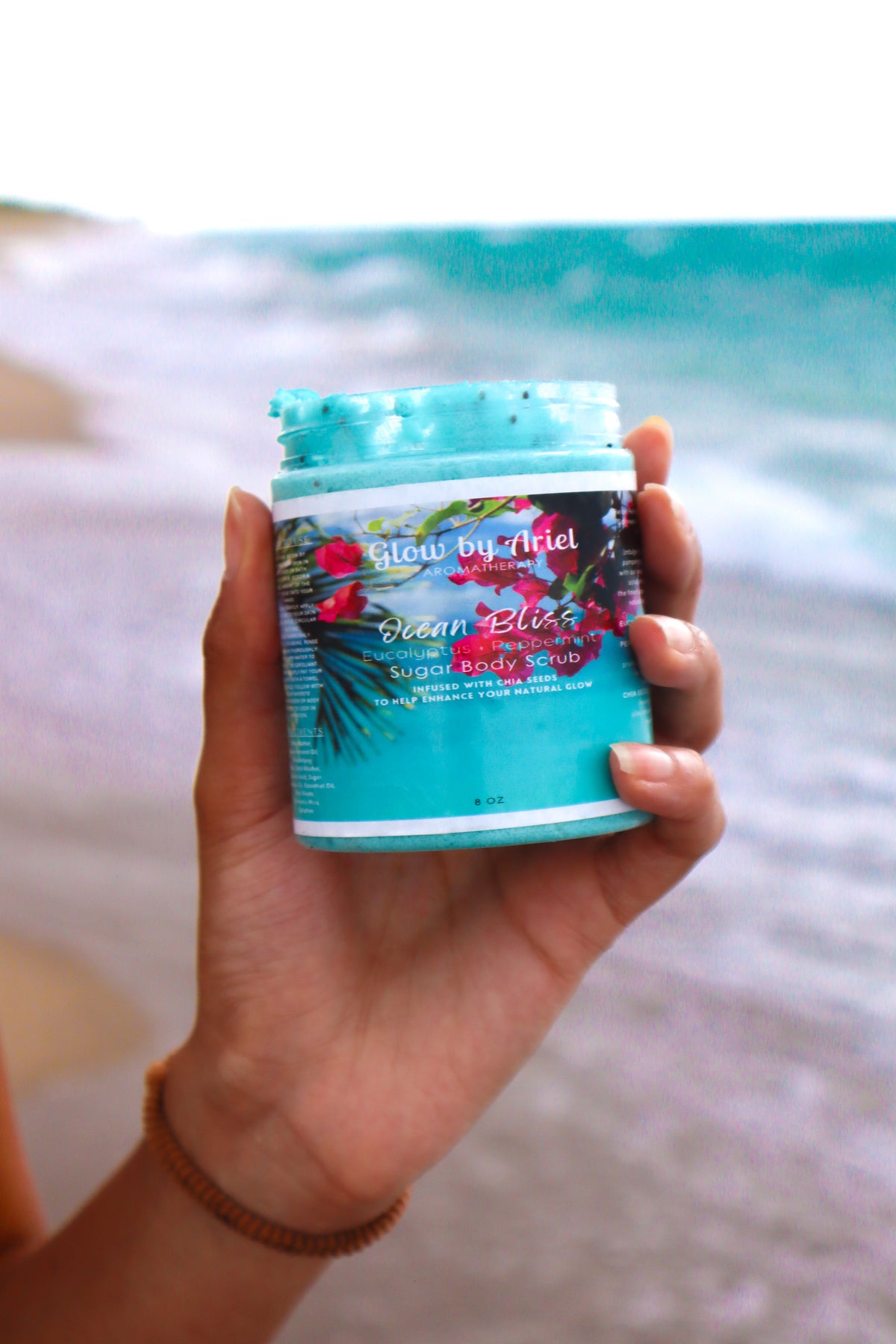 Ocean Bliss Aromatherapy Sugar Body Scrub
